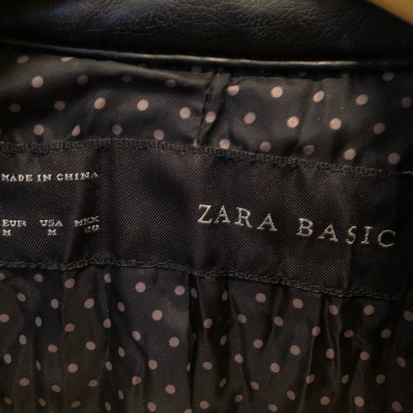 Zara faux leather jacket - Picture 3 of 3